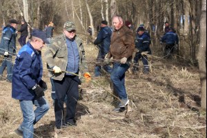 Экологическая акция по наведению порядка продолжается в Кобрине