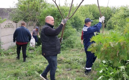 Неравнодушные кобринчане продолжают приводить в порядок территорию своего города