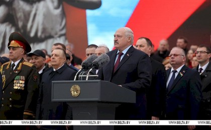 Ядерное сдерживание, евразийский юбилей, парад Победы и флаг из космоса. Итоги недели Президента