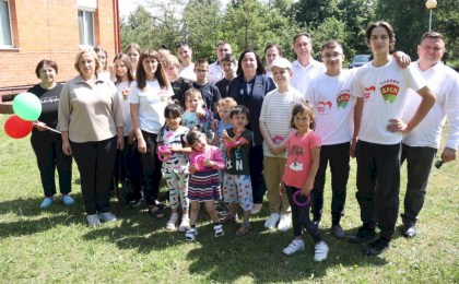 Участники проекта «Молодежь «Полесья« - за мир и созидание!» посетили Кобринскую детскую деревню