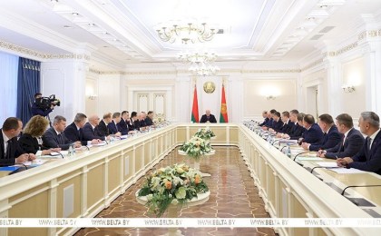 Совещание Александра Лукашенко с Совмином
