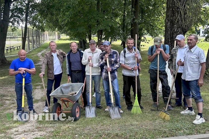 Очередная акция, направленная на вовлечение граждан, состоящих на учете в органах внутренних дел, в трудовую деятельность, прошла на территории района