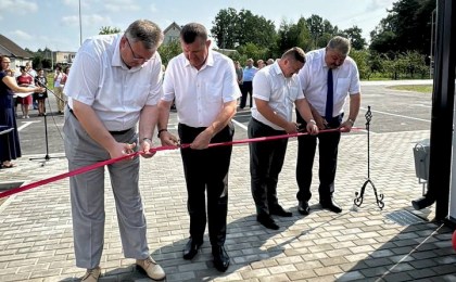 В поселке Птицефабрика открылся первый в Брестской области модульный ФАП 