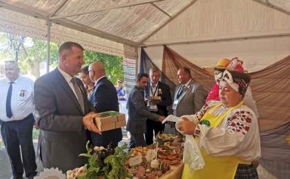 Подворья «Запрашаюць гаспадары» на аллеях кобринского парка (фото)