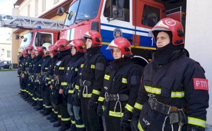 Мужество, честь, смелость: в Кобринском РОЧС несут службу 106 человек