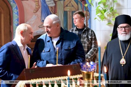 Лукашенко и Путин встретились на острове Валаам