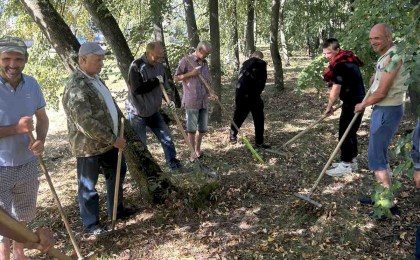 В Кобринском РОВД прошла акция «Чистый четверг»