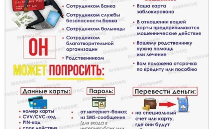 Внимание! Участились случаи телефонного мошенничества