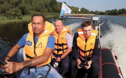 «Районка» поучаствовала в рейде по кобринским местам отдыха на воде