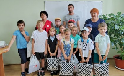 29 августа прошла акция «Соберем детей в школу»
