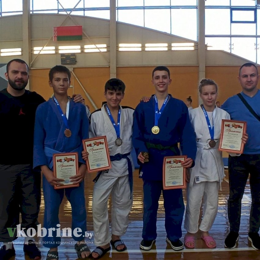 Открытое первенство по дзюдо. Кобринчане в призерах