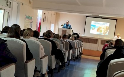 Работники Кобринского РОЧС рассказали больше о пожарной безопасности 
