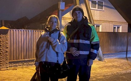 ГАИ провела акцию «Фликер – твоя защита на дороге!»