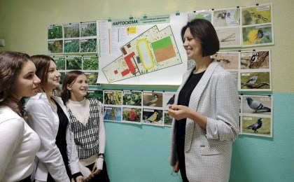 В Залесской школе запустили образовательный экологический проект «Зеленые школы»