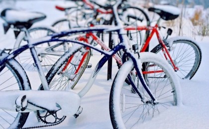 Движение на велосипеде в условиях снегопада запрещено! Узнали о штрафах