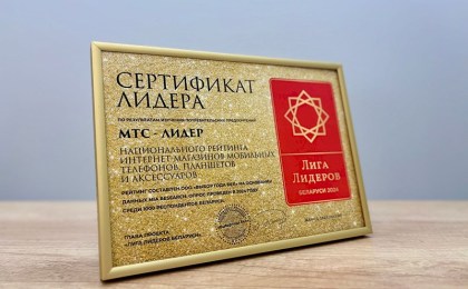 МТС признан лидером рейтинга интернет-магазинов мобильных телефонов, планшетов и аксессуаров