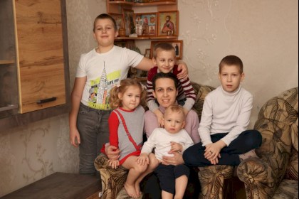 День женщин: орден Матери вручили кобринчанке Екатерине Морус