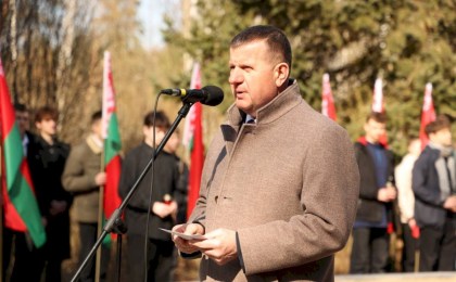 “Здесь было уничтожено около 200 мирных жителей”: автопробег из Кобрина в деревню Борисовка посвятили жертвам геноцида
