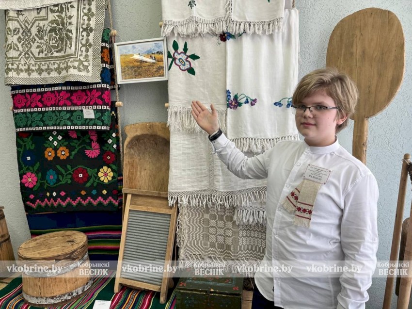 Кобринчанин Родион Пашкевич - один из лучших юных экскурсоводов Беларуси