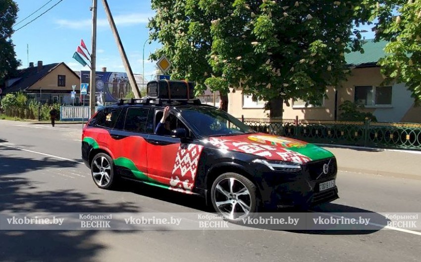 Кобринщина присоединилась к международному автопробегу «Дорогами Великой Победы»