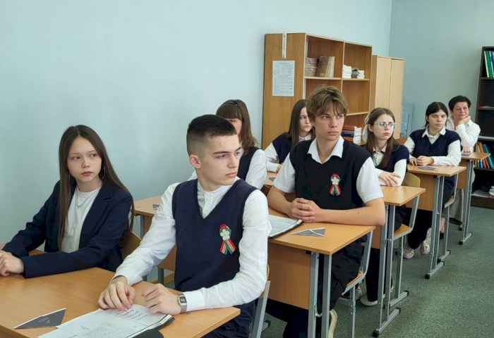 Уроки Мужества прошли на Кобринщине