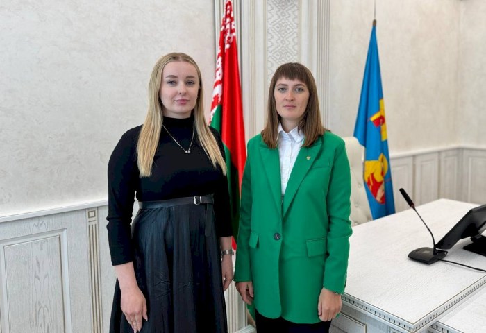 В Кобрине избран новый первый секретарь РК ОО «БРСМ» - Анастасия Кащенко