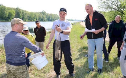 Рыболовы Кобринщины соревновались на Мухавце