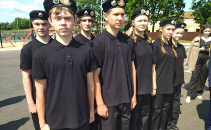 Тут все по-взрослому: юная команда из Кобрина принимает участие в областном этапе республиканской военно-патриотической игры «Орленок»