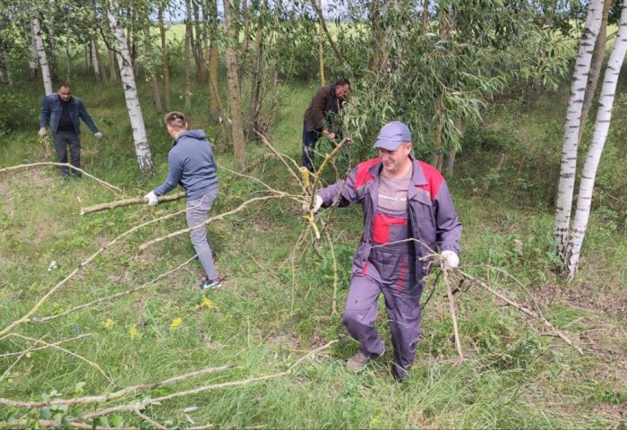 На Кобринщине продолжают наводить порядок