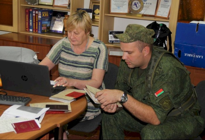 Учения по отработке контрольного оповещения и явки военнообязанных на пункт сбора проходят на Кобринщине