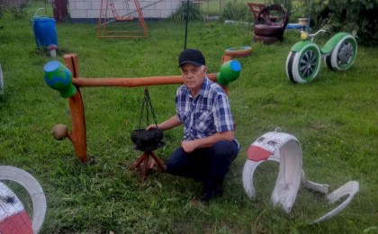 Міхаіл Клімук з Навасёлкаў прысвяціў жыццё роднаму краю