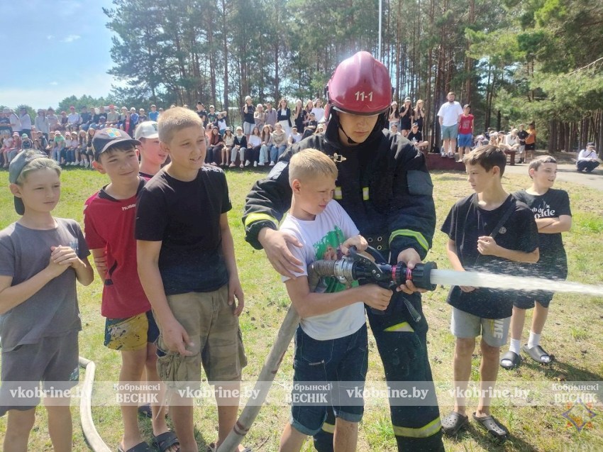 «Безопасные каникулы» в детском оздоровительном лагере «Волна» продолжаются