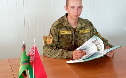 Уроженец Кобринщины выбрал службу на границе
