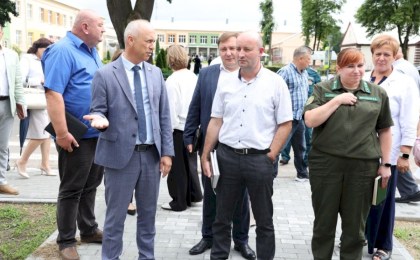 Агрогородок Городец преображают к празднику «Дожинки-2025»
