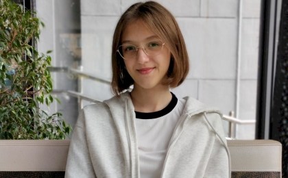 Мечтает стать журналистом - Дарья Штык активно участвует в школьной жизни и собирает свою маленькую библиотеку