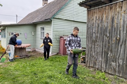 Юные спасатели Кобринщины запустили марафон «112 добрых дел»