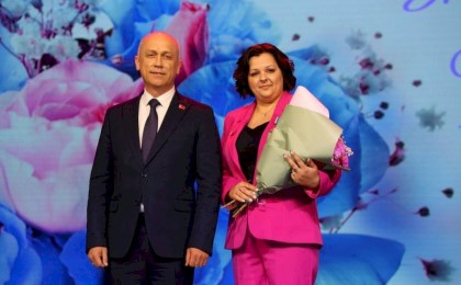 Ольга Шепетюк получила Орден матери - смотрите как это было