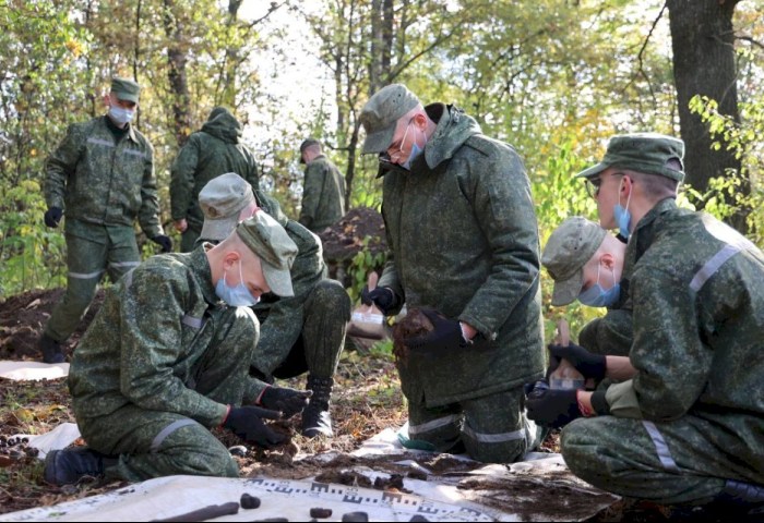 Трагедия деревни Запруды - сегодня извлекли останки из найденных захоронений времен Великой Отечественной войны