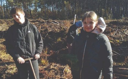 Посадка леса: совместные усилия жителей Залесья для зеленого будущего