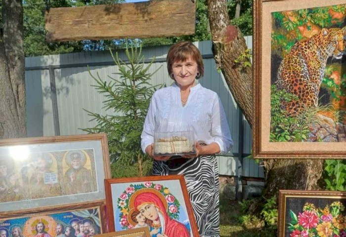 Шедевры Нины Поникорчук из д. Корчицы