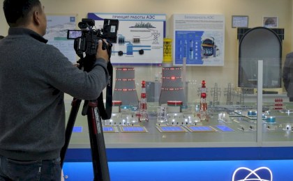 Пресс-тур к 5-летию включения 1-го энергоблока в энергосистему: Белорусская АЭС приняла журналистов Казахстана