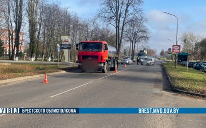 Трагедия на «зебре»: в Кобрине насмерть сбили женщину-пешехода