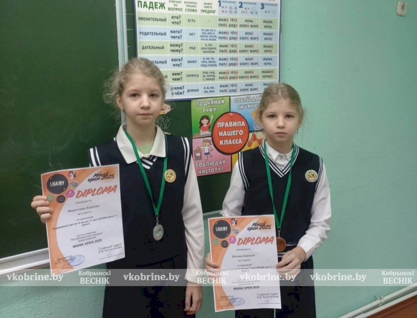 Юные модели Милана и Мирослава Борисик из Залесья покорили столичного зрителя