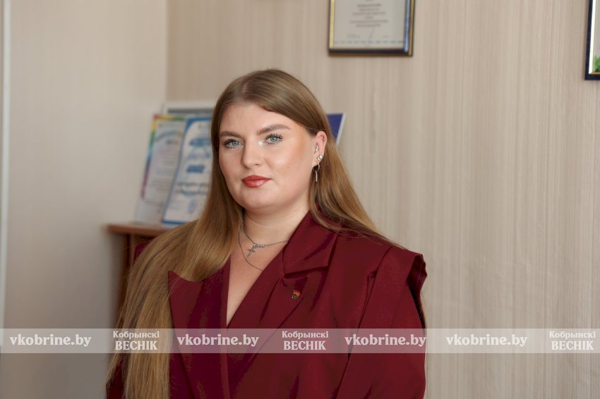 Первый секретарь Кобринской районной организации ОО «БРСМ» Юлия Сурма: «ВНС является подлинным голосом народа»