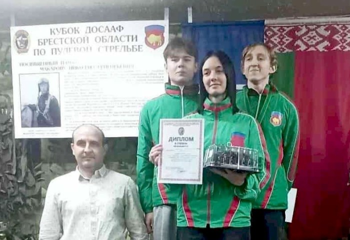 «Серебряный» дебют кобринских стрелков на областных соревнованиях