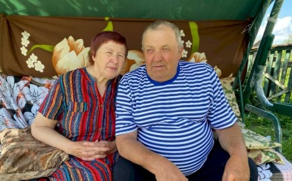 Яков и Анна Наумук из д. Еремичи - пример настоящей семьи, единство которой проверено временем