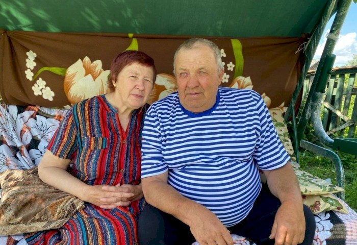 Яков и Анна Наумук из д. Еремичи - пример настоящей семьи, единство которой проверено временем