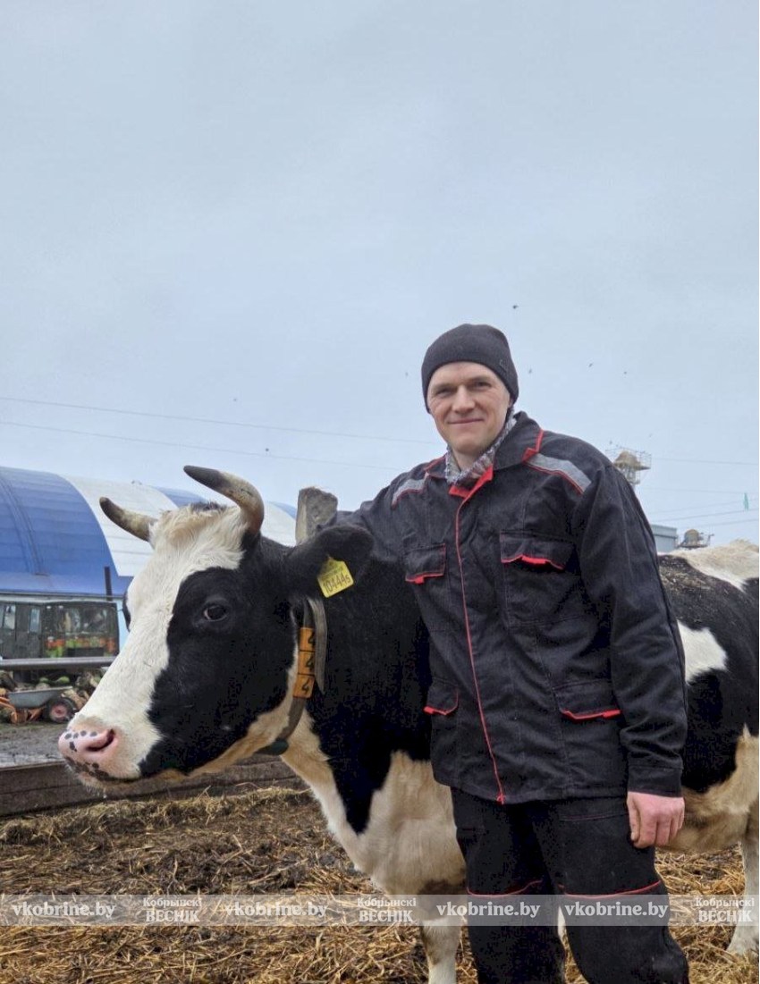 Там, где живет забота - Леонид Лукашик входит в число лучших животноводов ООО «КантриМилк»