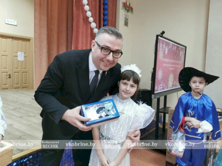 Время чудес - акция „Наши дети“ заглянула в Кобринскую спецшколу-интернат