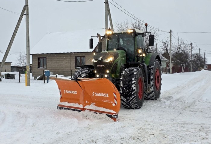 Борьба с последствиями снегопада продолжается на Кобринщине в непрерывном режиме
